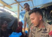 Peduli Kesehatan, Personel Ops Damai Cartenz 2025 Beri Pengobatan kepada Anak yang Terluka di Intan Jaya