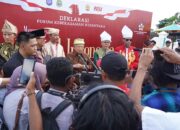 Raja dan Sultan, Pemimpin Adat, Tokoh Etnis-Suku, Tokoh Agama-Masyarakat Bersatu di Ternate: Deklarasi Kebangsaan untuk Indonesia Emas 2045