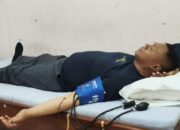 Bukan Hanya Tugas, Kapolres Nabire Donorkan Darah Demi Korban Pembacokan