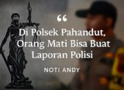 Di Polsek Pahandut, Orang Mati Bisa Buat Laporan Polisi