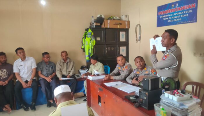 Mediasi Laka Lantas di SP 3 Kabupaten Sorong Belum Capai Kesepakatan, Jalan Masih Dipalang