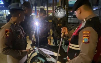 Operasi KRYD Polda Papua Barat Daya gabungan polres sorong kota Amankan 26 Motor Di Duga Hasil Curanmor