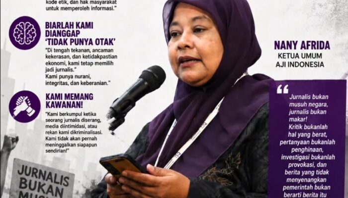 32 Tahun AJI: Pers Menolak Tunduk pada Kekuasaan